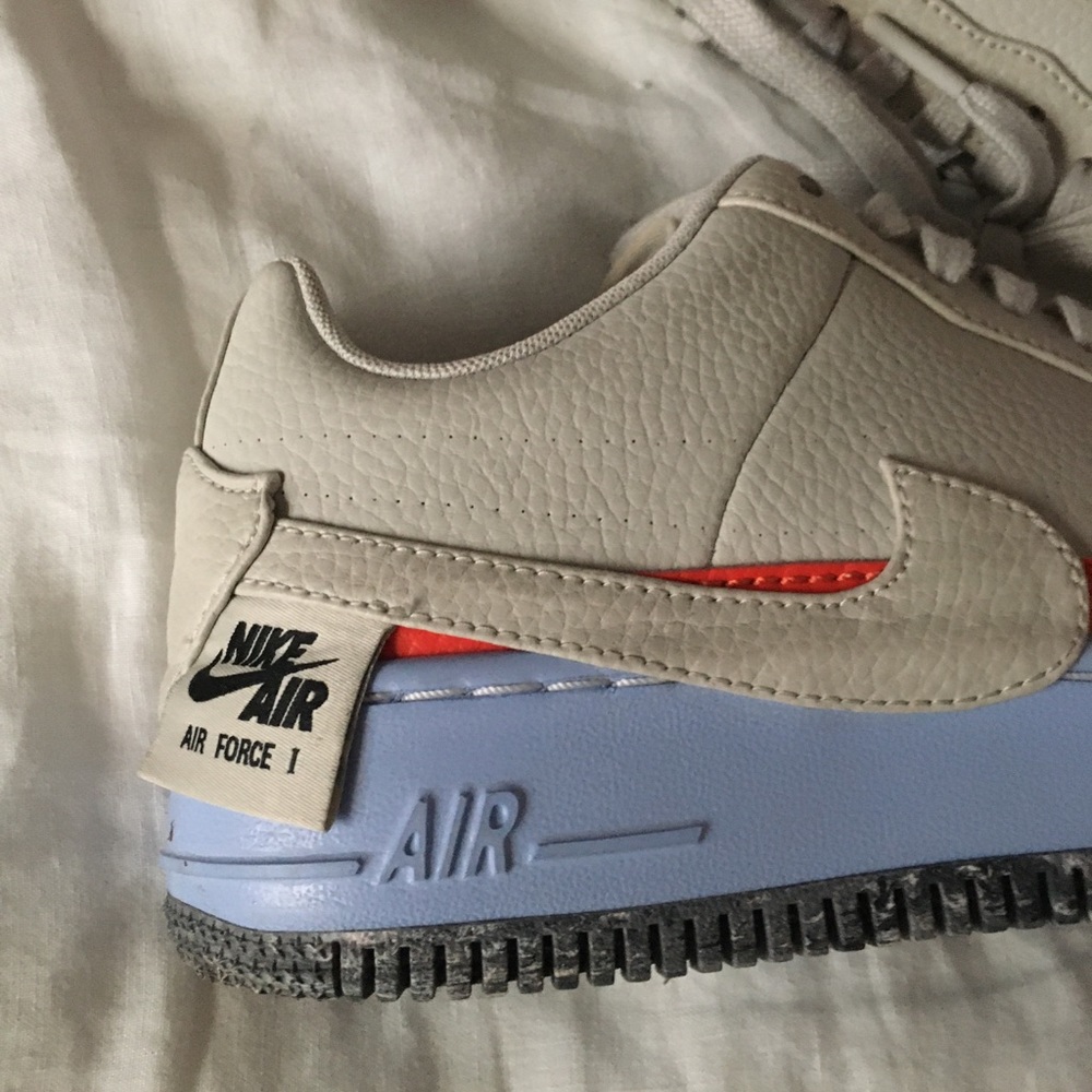 ✨SOLD🪐Rare Nike Air Force 1 Leather Sneakers - Picture 2 of 6